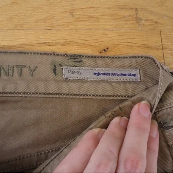 Citizens of Humanity Mandy high waist retro slim floral print, size 28 - Picture 6 of 9